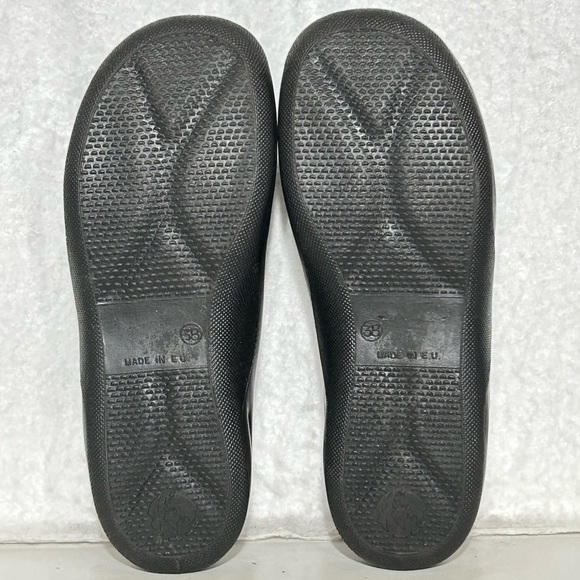Hammacher Schlemmer Black Walk On Air Slip On Mules Shoes SZ EU 38 US 8-8.5 - Picture 8 of 12